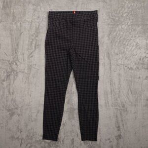 Spanx ankle jean-ish leggings women's medium houndstooth